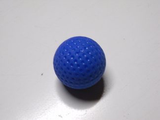 Minigolfbälle 1 blauer genoppter Anlagenball