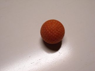 Minigolfbälle 1 oranger genoppter Anlagenball