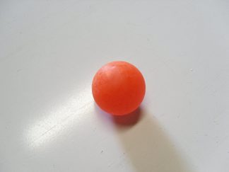 Minigolfbälle 1 oranger glatter Anlagenball