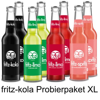 fritz-kola Probierpaket XL