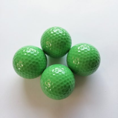 Adventure Golfbälle grün, Minigolfbälle 4 Stück