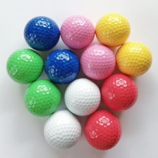 Adventure Golfbälle in versch. Farben, Minigolfbälle 12 Stück