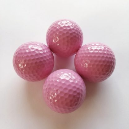 Adventure Golfbälle rosa, Minigolfbälle 4 Stück