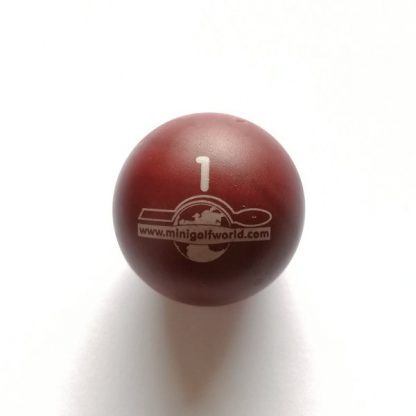 Minigolfball Nr. 1, Spezialball für Hobbyspieler