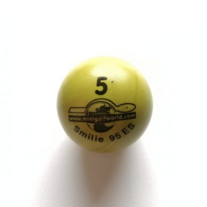 Minigolfball Nr. 5, Spezialball für Hobbyspieler