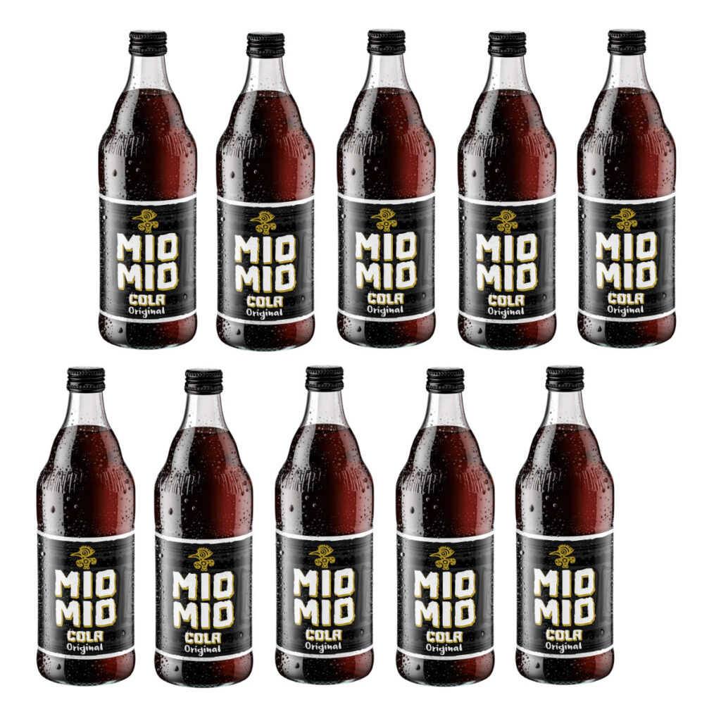 Mio Mio Cola Original 10 Flaschen je 0,5l › Minigolfartikel
