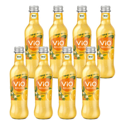 Vio Bio Limo Orange 8 Flaschen je 0,3l