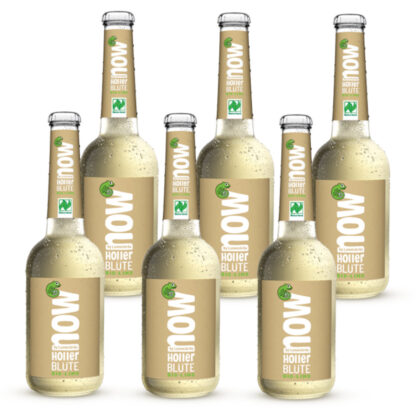 Now Holler Blüte Bio Limonade by Lammsbräu 6 Flaschen