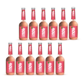 Now Pink Rhabarber Bio Limonade by Lammsbräu 12 Flaschen