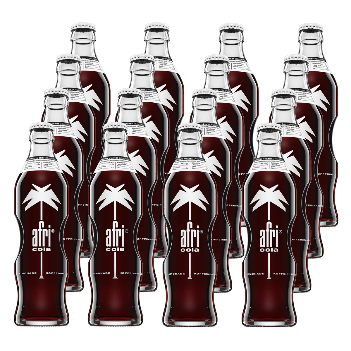 Afri Cola Limonade ohne Zucker 16 Flaschen je 0,33l › Minigolfartikel