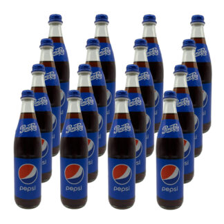 Pepsi Cola das Original 16 Glasflaschen je 0,5l