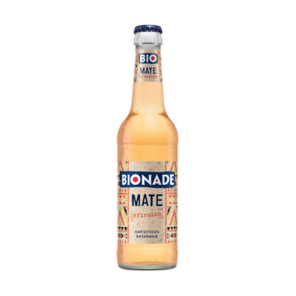 Bionade Mate Pfirsich 0,33l Flasche