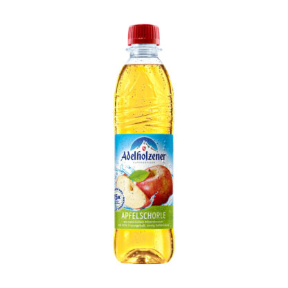 Adelholzener Apfelschorle 0,5l PET Flasche