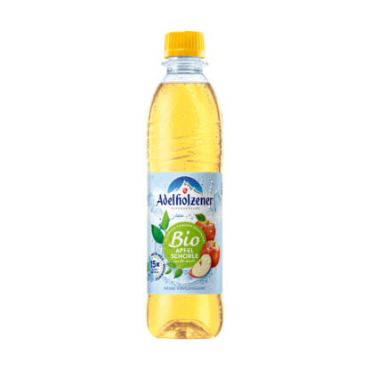 Adelholzener Bio Apfelschorle 0,5l PET Flasche