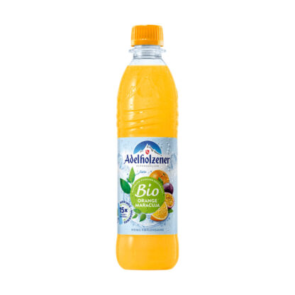 Adelholzener Bio Orange Maracuja 0,5l PET Flasche