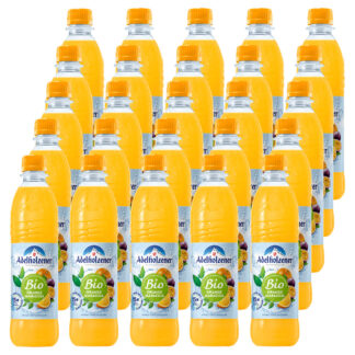 Adelholzener Bio Orange Maracuja 25 Flaschen je 0,5l