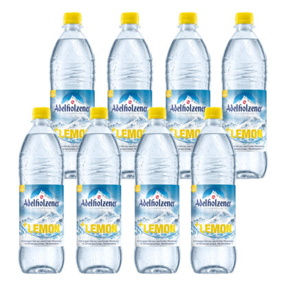 Adelholzener +Lemon Mineralwasser 8 Flaschen je 0,5l