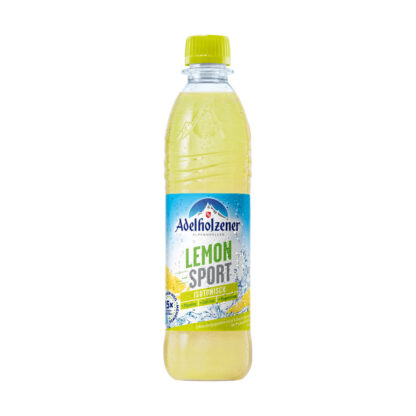 Adelholzener Lemon Sport Iso 0,5l PET Flasche