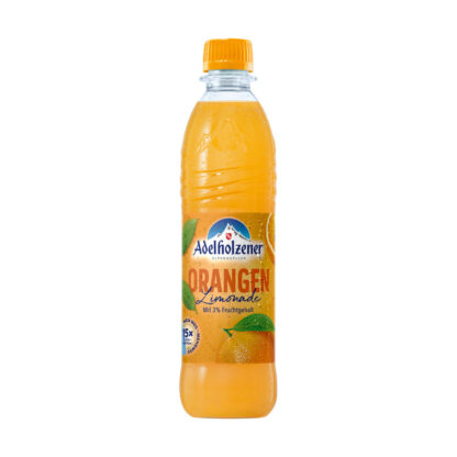 Adelholzener Orangen Limonade 0,5l PET Flasche