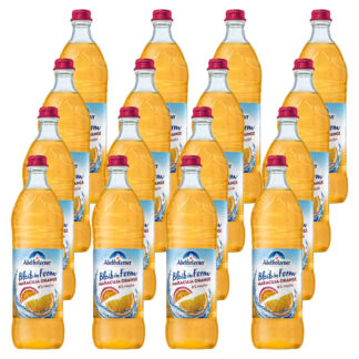 Adelholzener Bleib in Form Maracuja Orange 16 Flaschen je 0,75l