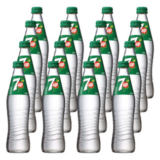 7up Zitronen Limonade 16 Glasflaschen je 0,33l