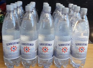 Gerolsteiner Sprudel Mineralwasser 20 x 1 Liter Flasche