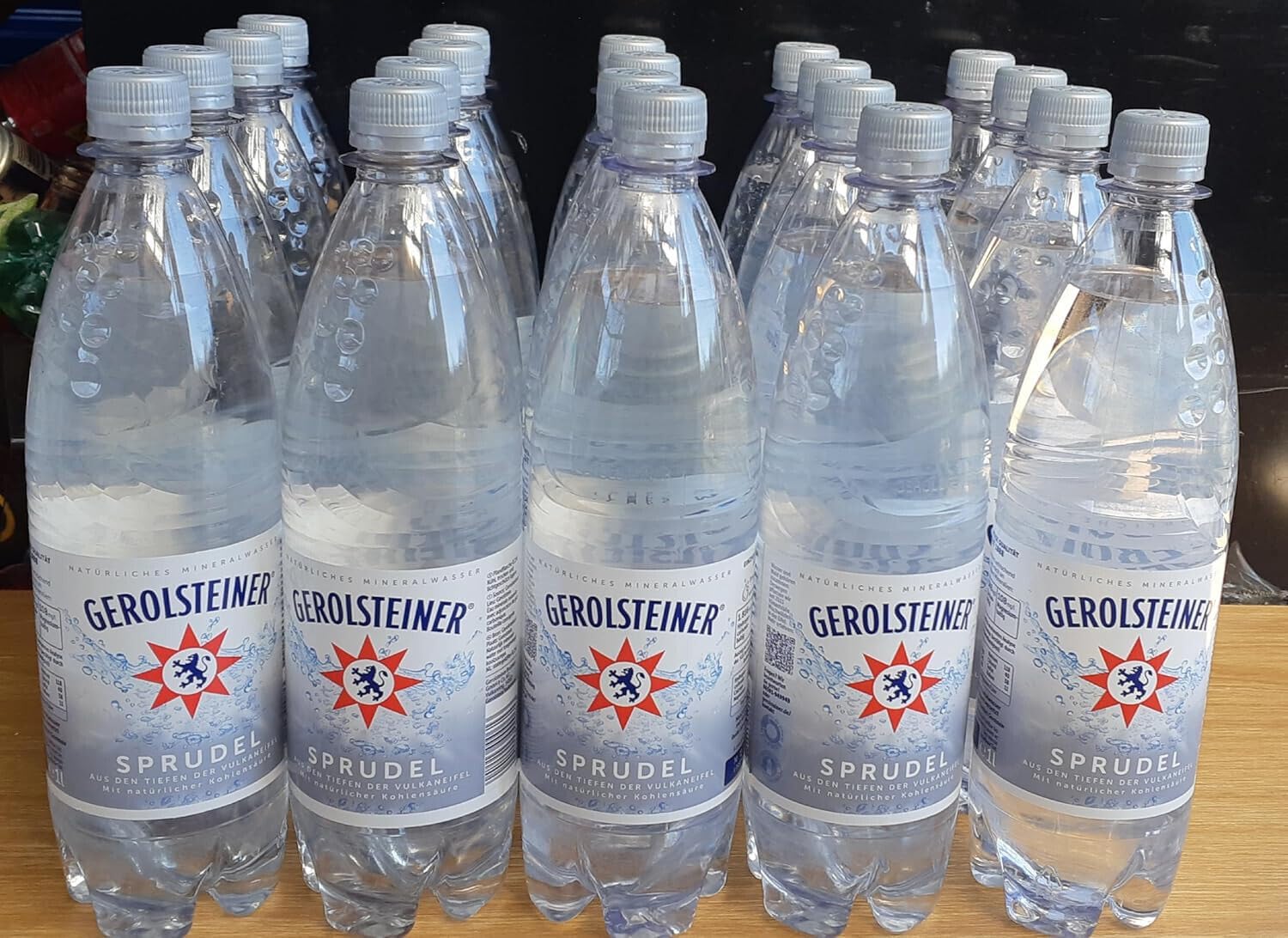 Gerolsteiner Sprudel Mineralwasser 20 x 1 Liter Flasche